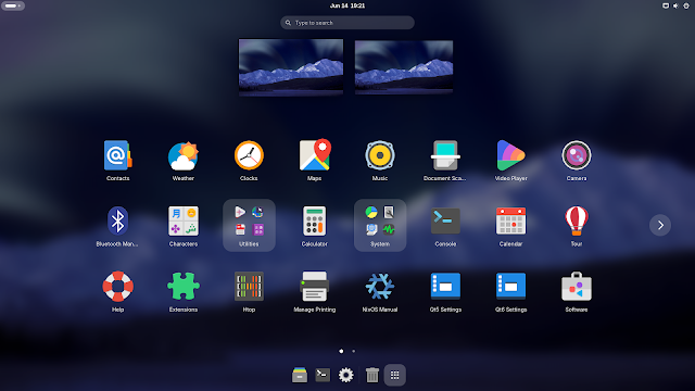 Grid app launcher