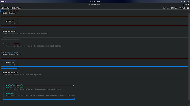 Update channels