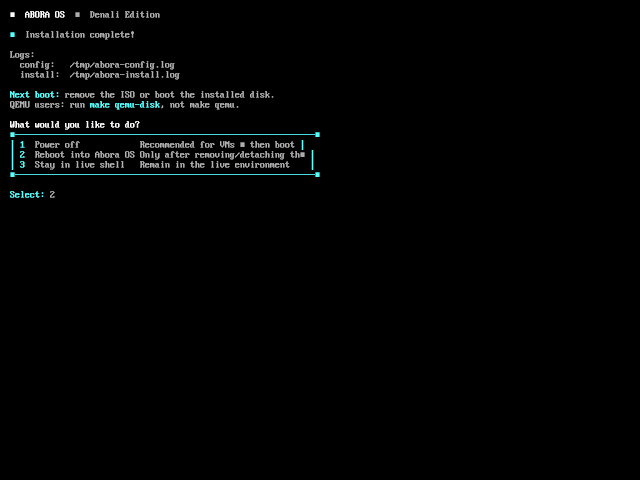 Installer welcome